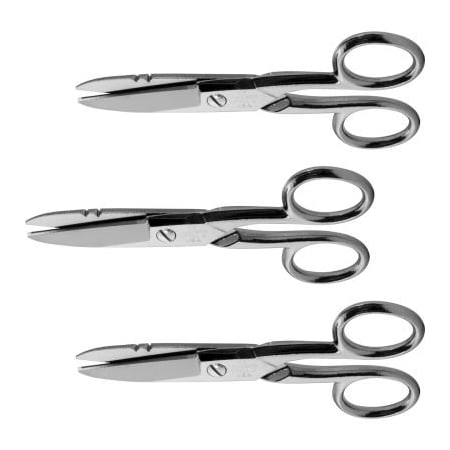 Jameson Jameson Tools Electrician Splicer Scissors, 5-1/4in, 3-Pack 32-21NS-3PK